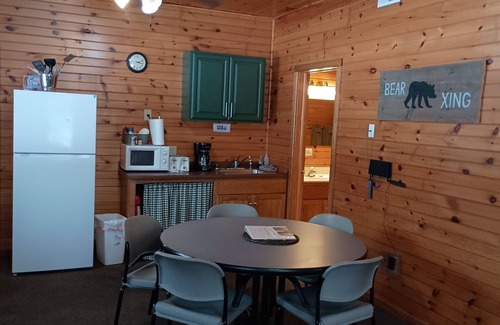 Washburn Cabin | Valhalla View Cabin Both Sides Trail Side North of Washburn with WiFi AC