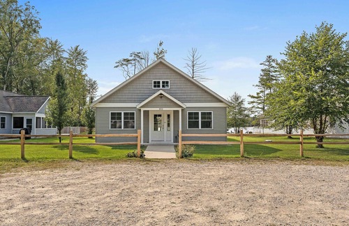 Kendall House | Vast Lakefront Home with Rec Room and Fire Pit