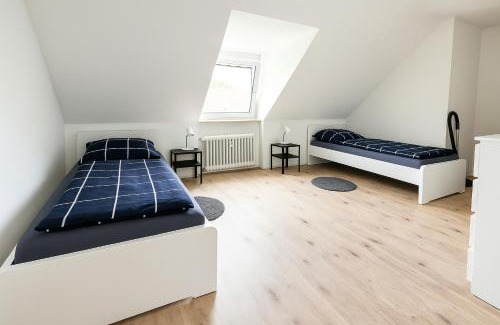 Altenessen Apartment | VAZ Apartments Vogelheim für Monteure und Fachkräfte, TV, WLAN, Küche, Balkon, Terrasse