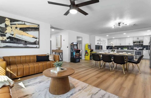 North Las Vegas House | Vegas Retreat: Pool, Pickleball & Local Charm!