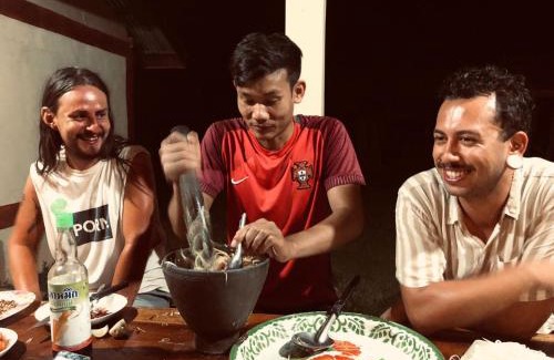 Champasak Province House | Vera Sunset homestay local experience with lao family