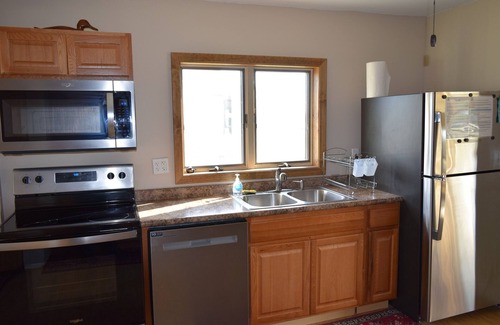 Beaver Island Cottage | View of the the bay is worth the stay. Beaver Island Harbor View Cottage