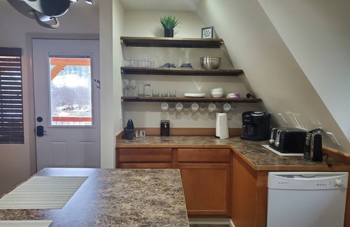 Pinehurst Condo | Views of the Mountain from the private decks of this upstairs condo.