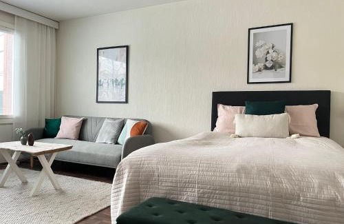 Heinola Apartment | Viihtyisä ja valoisa yksiö keskustan läheisyydessä
