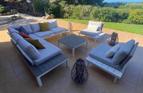 Molini Villa | Villa 180 m2 vue Mer Piscine Climatisée Grand jardin 5000 m2 cloturé Calme