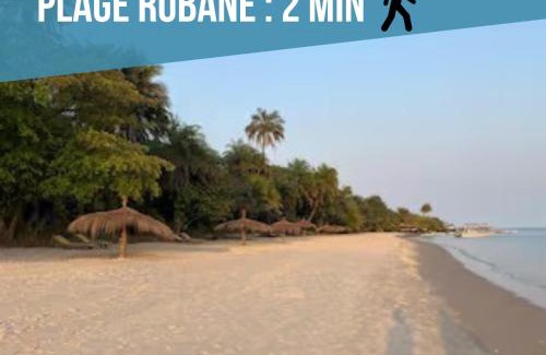 Rubane Villa | Villa AVI Plage paradisiaque à 10m, île de Rubane