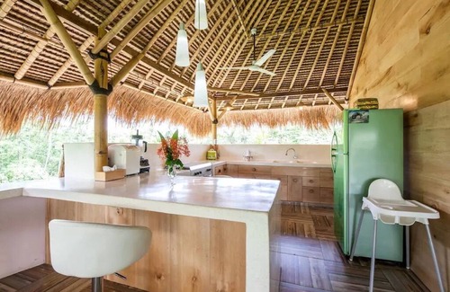 Penatih Villa | Villa "Bali Paradise" 5br. Two houses 3br + 2br, swimming pool, big garden.