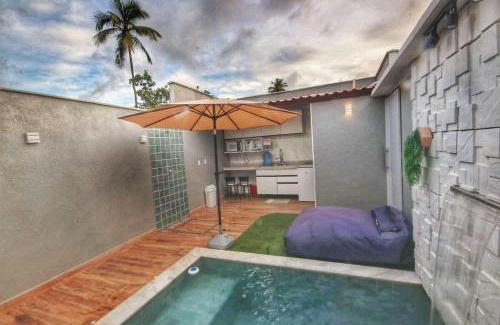 Barreira do Boqueirao House | Villa Beija-Flor 1 - Suíte alexa com piscina privativa