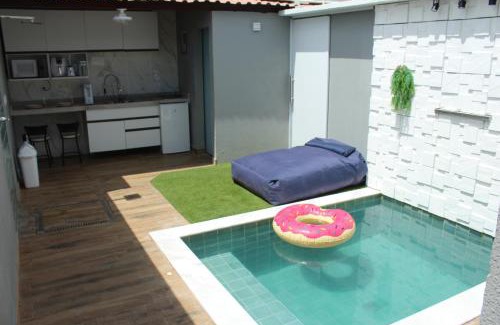 Barreira do Boqueirao House | Villa Beija-Flor 1 - Suíte alexa com piscina privativa