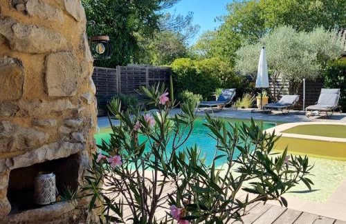 Lussan Villa | Villa charmante à Lussan avec piscine privée et jardin closa