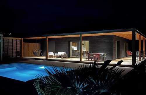 Moltifao Villa | Villa Cinto Avec Piscine Privée 2 ch Avec 2 Salles de Douche , wc Indépendant