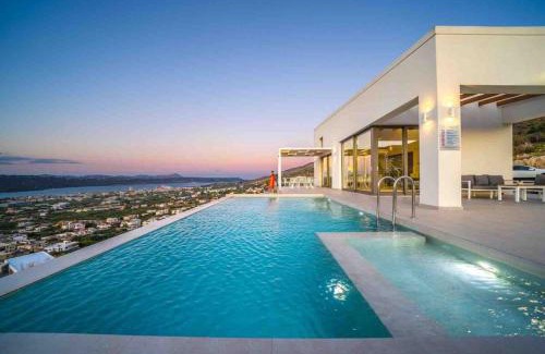 Katochori Villa | Villa Con Vista- Heated Pool 4 bdr sleeps 8