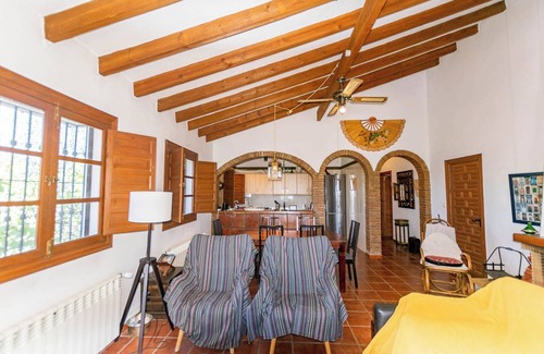 Competa Villa | Villa Cortijo Bellavista with mountain views, pool, WLAN, garden & terrace