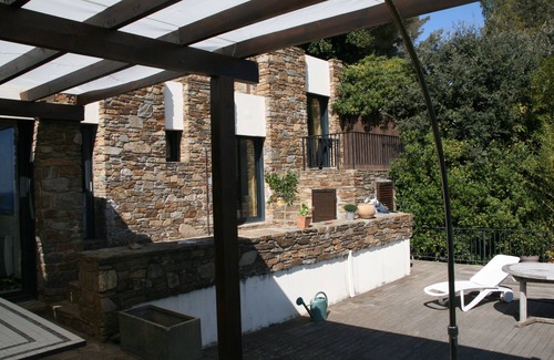 Cap Benat Villa | Villa Gaou Benat - 3 bedrooms air conditioner - sea view