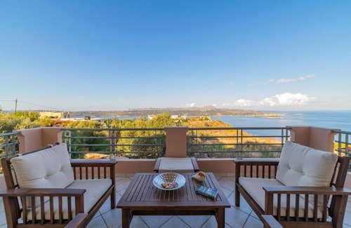 Megala Chorafia House | Villa Kamba with amazing sea view