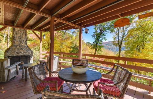 Maggie Valley House | Villa lAbri BBQ-Ready Maggie Valley Escape!