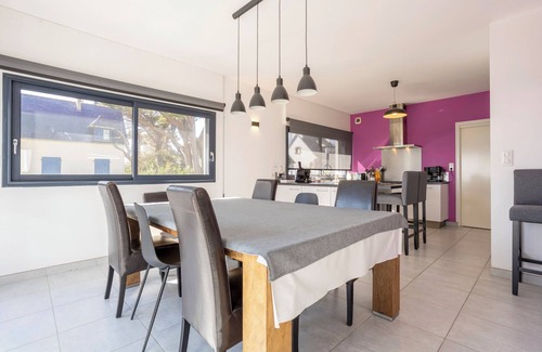 Ile-Tudy Villa | Villa 'Le Bain De Mer - Sea View, Private Terrace and Wi-Fi'