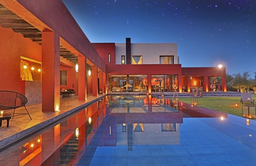 Ghmate Villa | Villa Luxe Marrakech 7 rooms heated swimming pool jaccuzi hammam 30 mn Marrakech