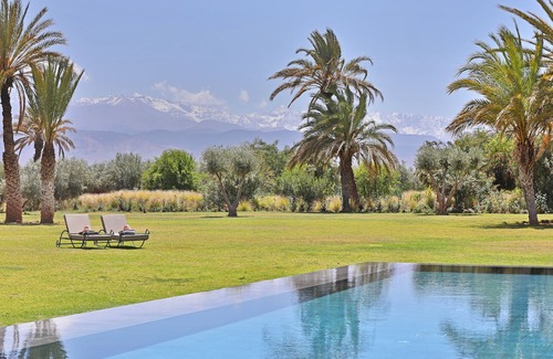 Ghmate Villa | Villa Luxe Marrakech 7 rooms heated swimming pool jaccuzi hammam 30 mn Marrakech