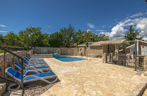 Grubine Villa | Villa Marchelina Grubine - Beautiful stone villa with 2 pools