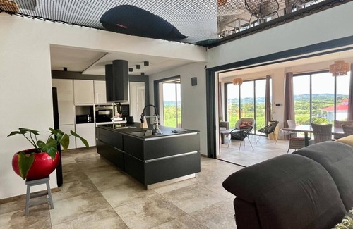 Tartane Villa | Villa Passion Vanille sea view private pool exceptional location