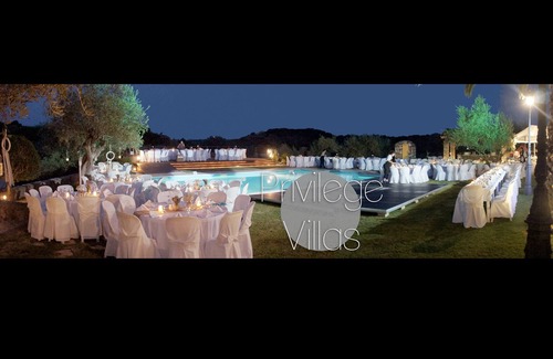 Vassilatika Villa | Villa Privilege with tennis Court and outdoor & indoor Heated Pool (sleep 8)