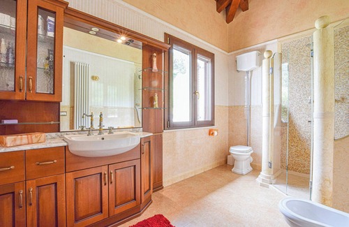 Gioiosa Marea Villa | Villa 'Rosaria Relax E Spa' with Sea View, Wi-Fi and Air Conditioning
