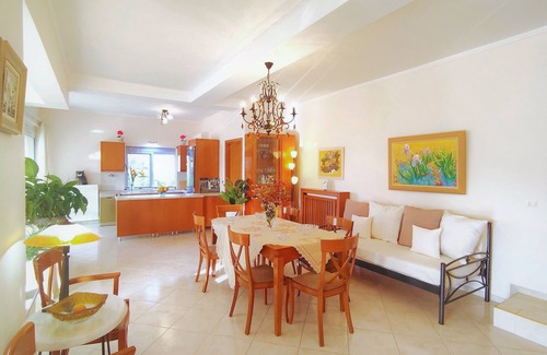 Agia Villa | Villa Rosemagnolia, pool 35sqm, in green, gardens, full sun close to everything