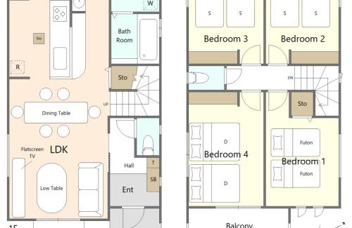 Yofuke Apartment | Villa Seika -盛夏-