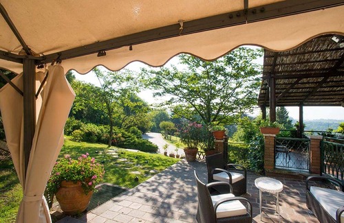 Alessandria Villa | Villa Solaria on the hills, with Garden & Pool