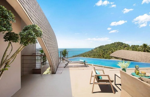 Chaweng City Center Villa | Villa Tao @ Comoon 3 Br Stunning sea views