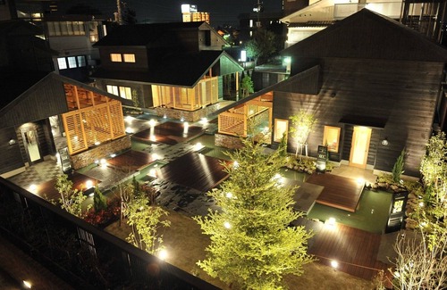 Maebashi House | Villa Terrace 01 Building The largest party space/Maebashi Gunma