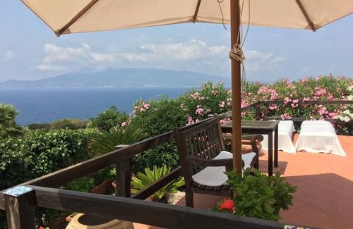 Ansedonia House | Villa with swimming pool and views of the Argentario. WiFi free