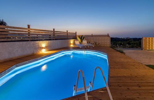 Archanes House | Villa Xenia, Private Pool, Hot Tub, BBQ, Sunset View