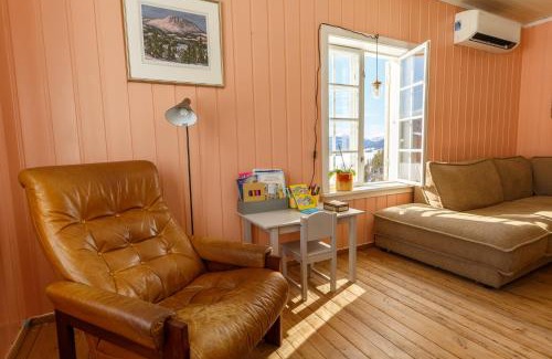 Vestre Slidre Apartment | Vinjestogo- mesmerizing mountain view, sauna with a view and eco living in an old school house