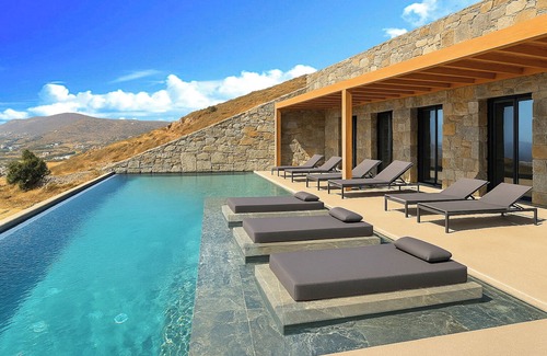 Vivlos Villa | Vista Blue Infinity View Villa