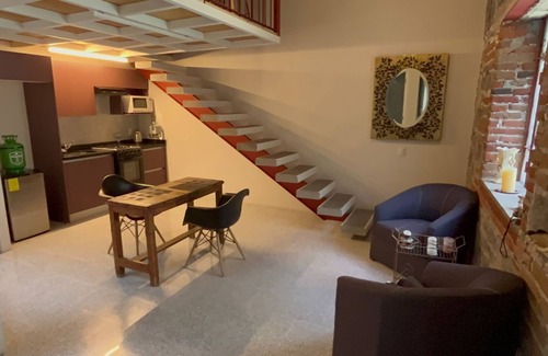 Historic Centre of Puebla Apartment | Vive Puebla 108 Loft Nuevo! a 5 min del Zócalo