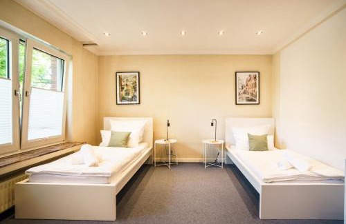 Mettingen House | W20 I Gruppen I 7 Zimmer für 9 I 2 Bäder I Garten I Netflix Smart TV I Premium