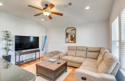 Jamaica Beach House | Walk to Beach Galveston Home with Golf Cart!