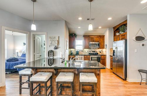 Jamaica Beach House | Walk to Beach Galveston Home with Golf Cart!