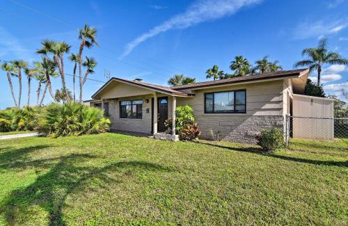 Sea Ranch On The Gulf House | Walk to Gulf Home with Boat Dock in Hudson!
