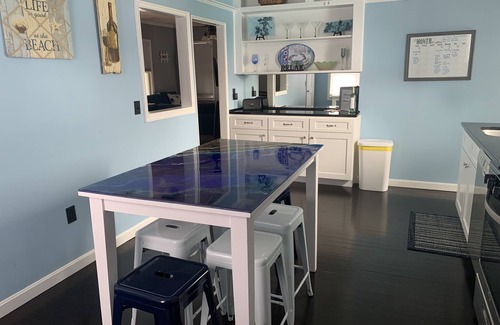 Easton's Point House | Walk to Private Beach! Central Air. Outdoor shower.