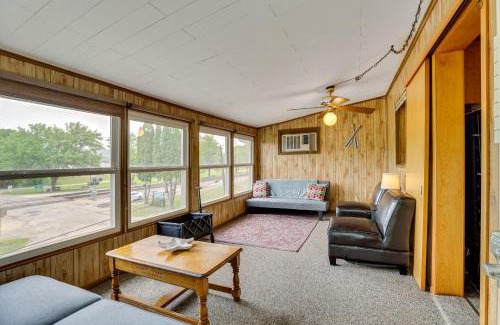 Bagley House | Walk to Wyalusing Beach Cabin with River View!