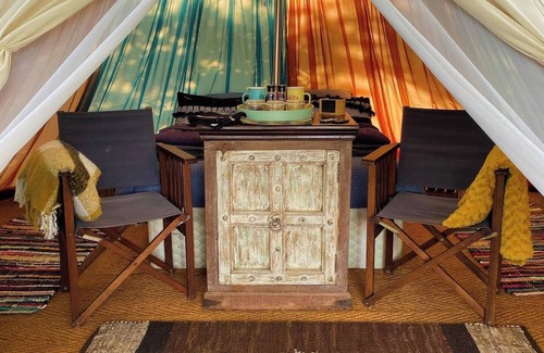 Moncrabeau RV Rental | Walnut Tipi Tent @finders Keepers France. Adults Only Retreat. 13 Acres and Lake
