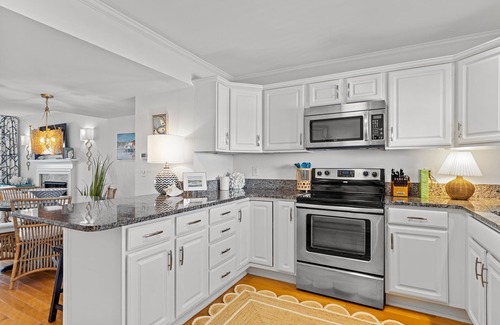 Atlantic Beach House | Water-front home w boat lift! Short walk to the beach!