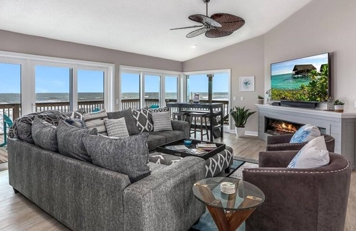 South Ponte Vedra Beach House | WaterColors - Luxury-Oceanfront - Elevator-Game Rm-2 Decks-Great Views - More!
