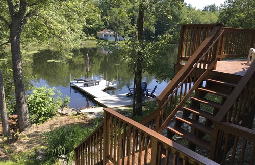 Hinsdale House | Waterfront Ashmere Lake House Near Berkshire Attractions