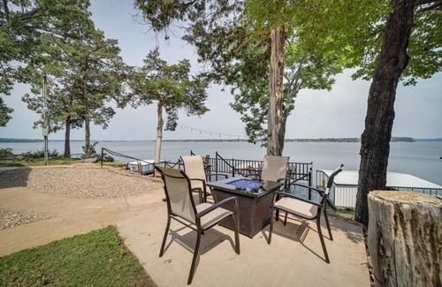 Grove House | Waterfront Grove Retreat with Dock Cedar Ridge