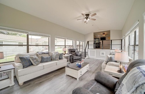 Grove House | Waterfront Grove Retreat with Dock Cedar Ridge