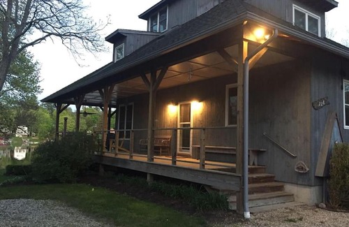 Lakeside House | Waterfront Home on Bantam Lake with Private Beach